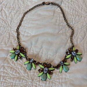 J crew jeweled necklace